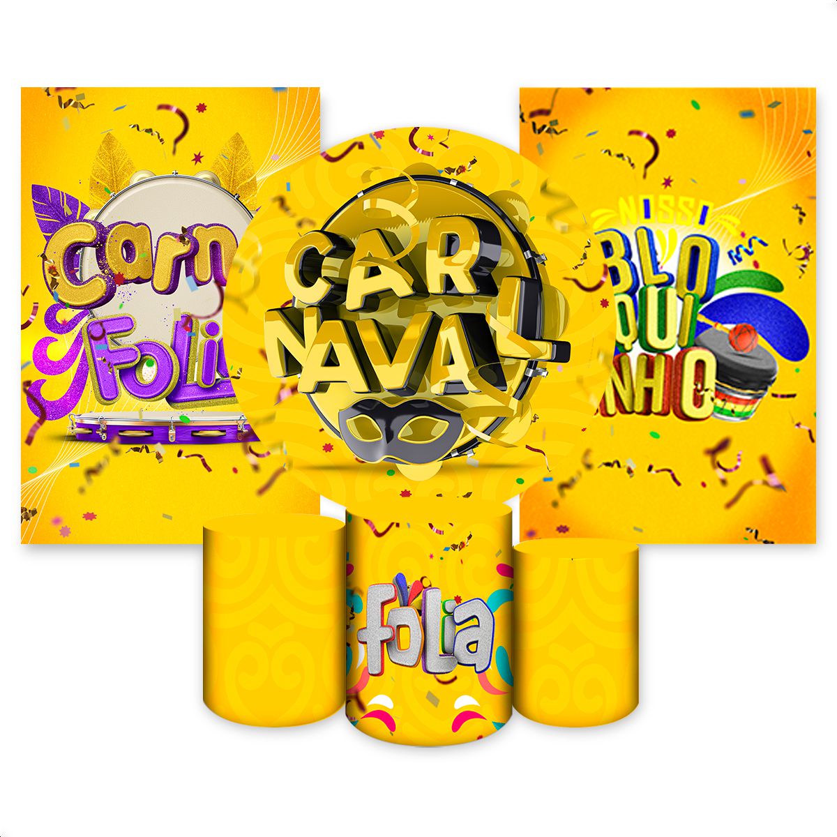 Kit Capa Painel Redondo +... - Painel Festivo