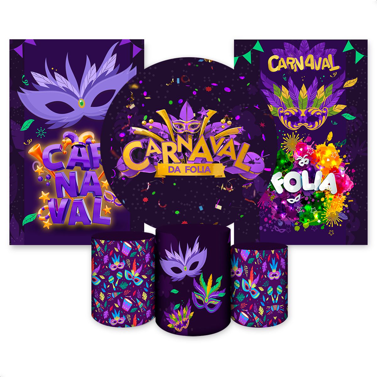 Kit Capa Painel Redondo +... - Painel Festivo