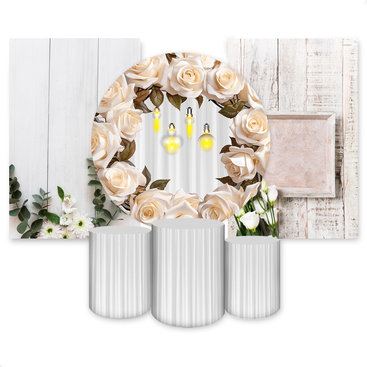 Kit Capa Painel Redondo +... - Painel Festivo