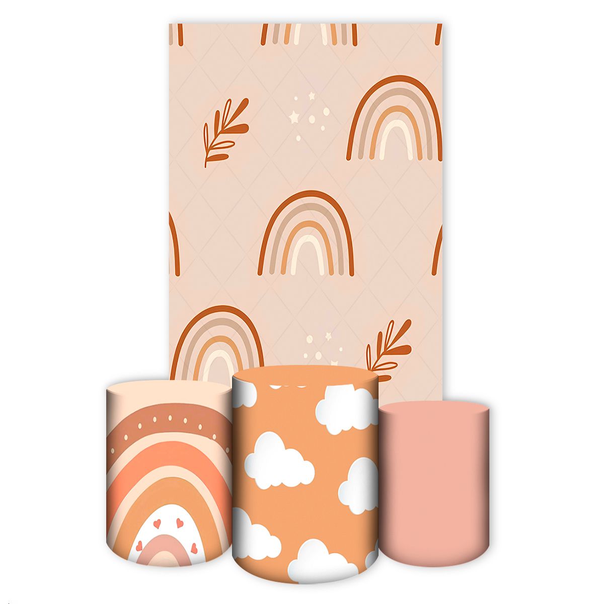 Capa Retangular + Trio Ca... - Painel Festivo
