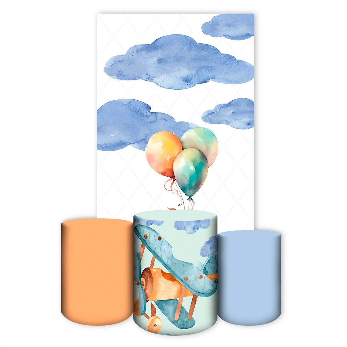 Capa Retangular + Trio Ca... - Painel Festivo