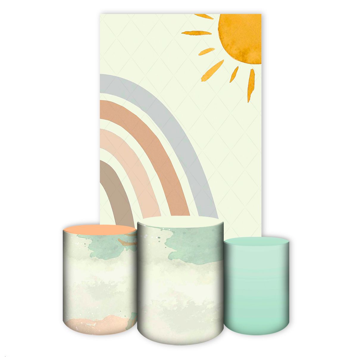 Capa Retangular + Trio Ca... - Painel Festivo