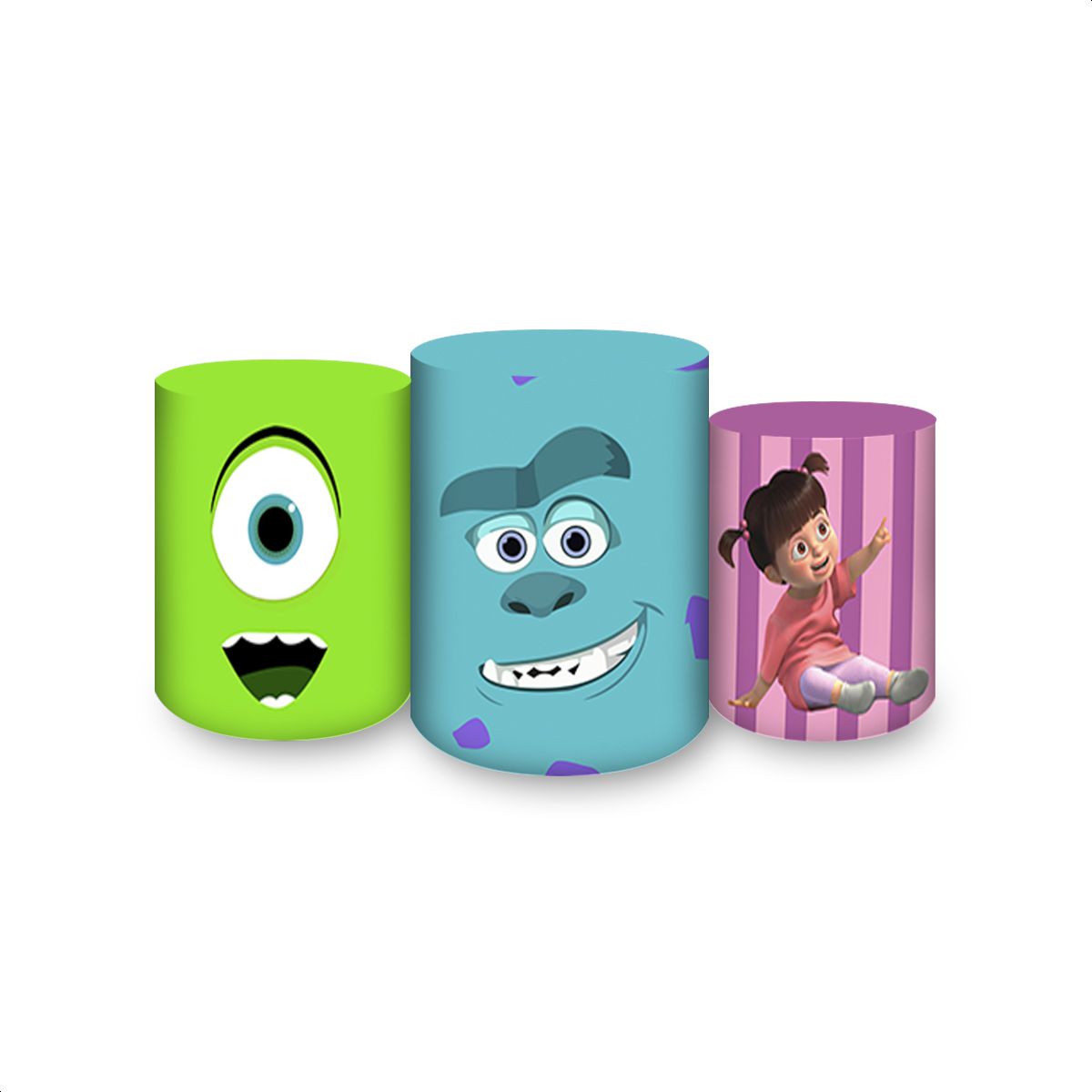 Trio Capas Cilindros Subl... - Painel Festivo