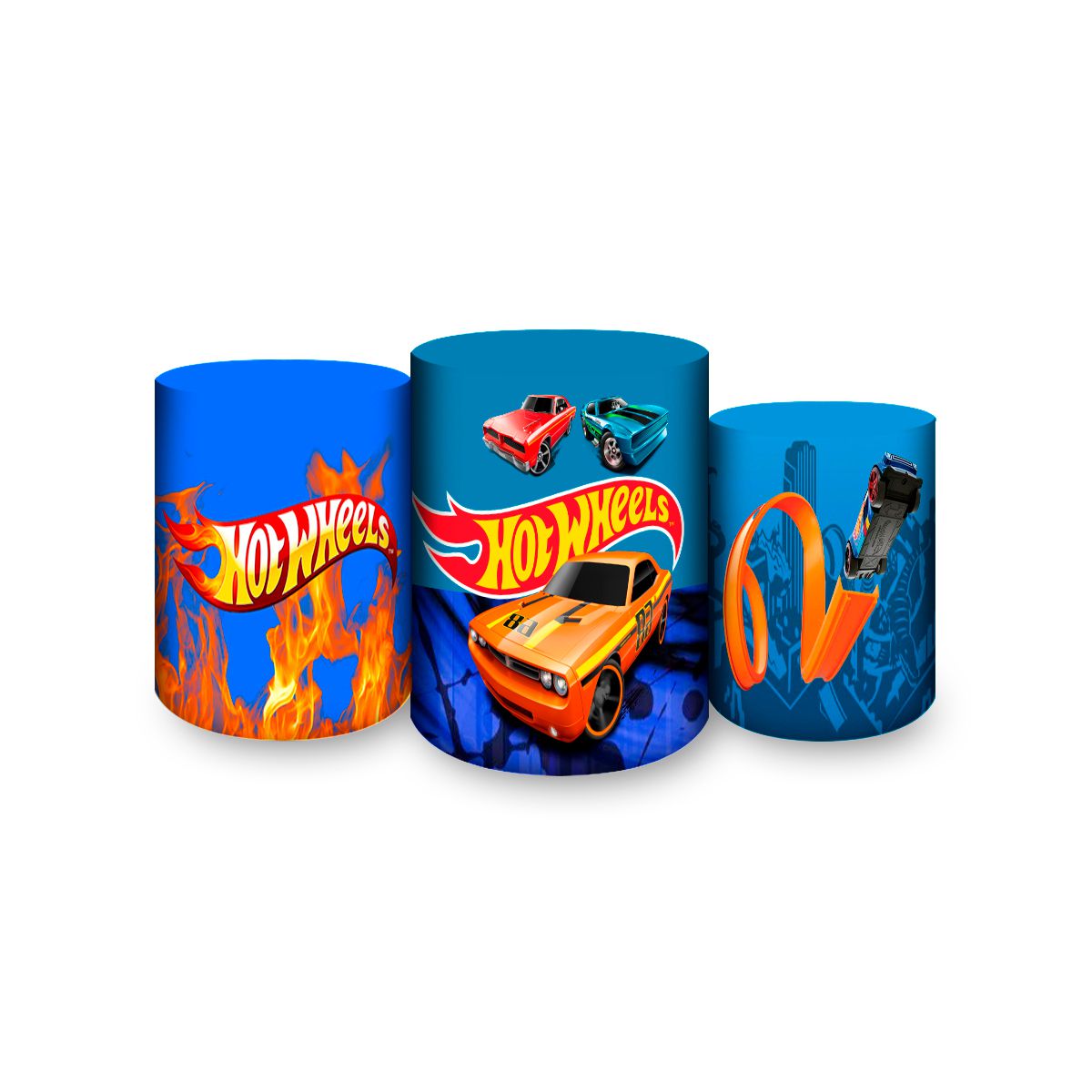 Trio Capas Cilindros Subl... - Painel Festivo