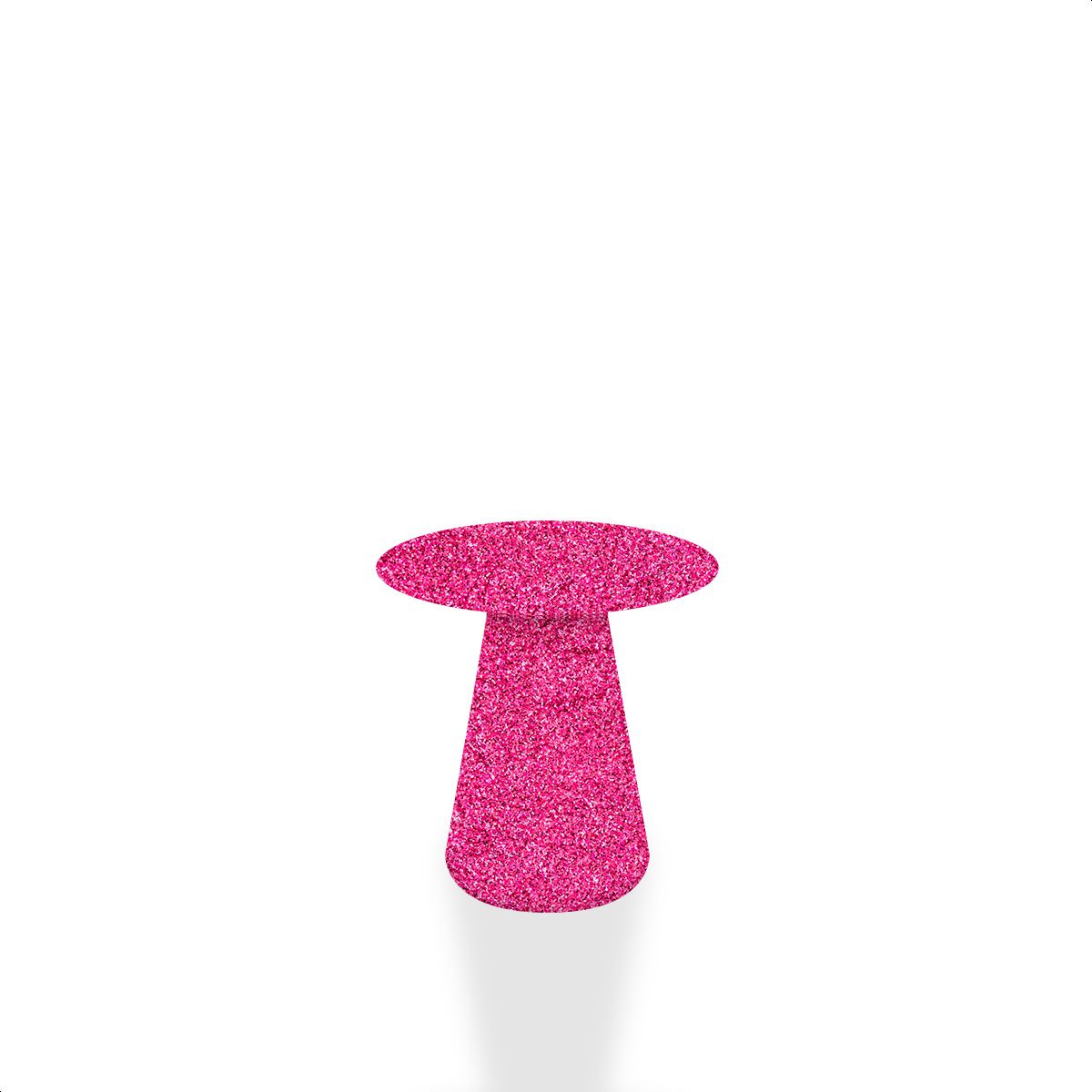 Capa para Mesa Cone Sublimada Cor Pink Com Glitter... - Painel Festivo