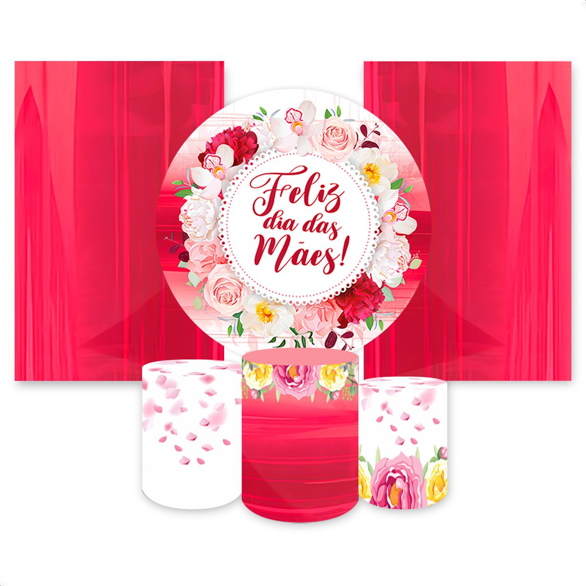 Kit Capa Painel Redondo +... - Painel Festivo