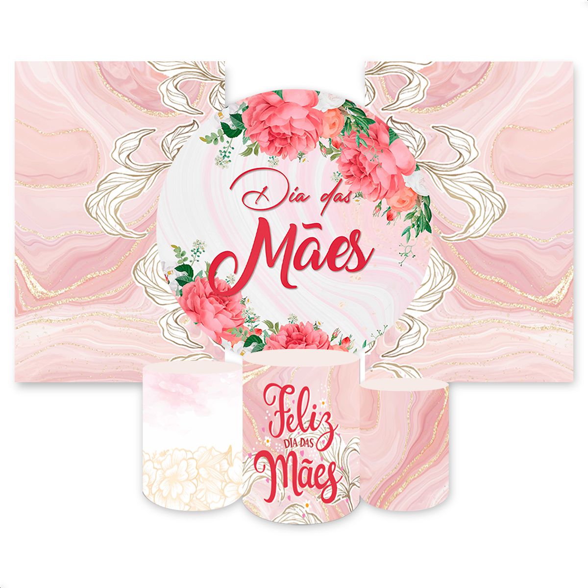 Kit Capa Painel Redondo +... - Painel Festivo