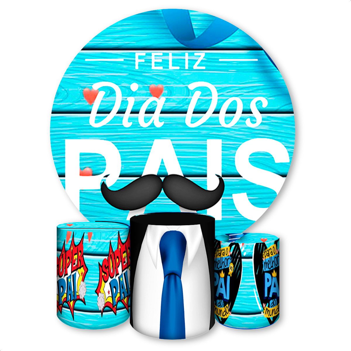 Capa Painel + Trio Capas ... - Painel Festivo