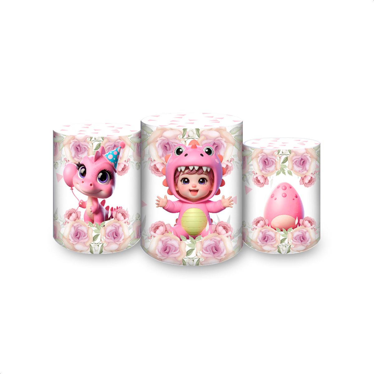 Trio Capas Cilindros Subl... - Painel Festivo