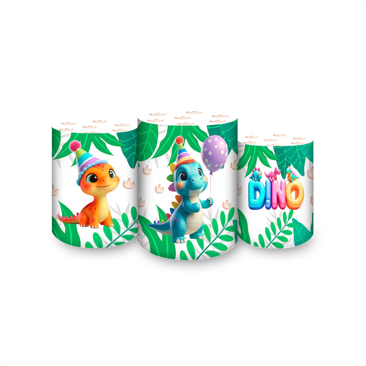 Trio Capas Cilindros Subl... - Painel Festivo