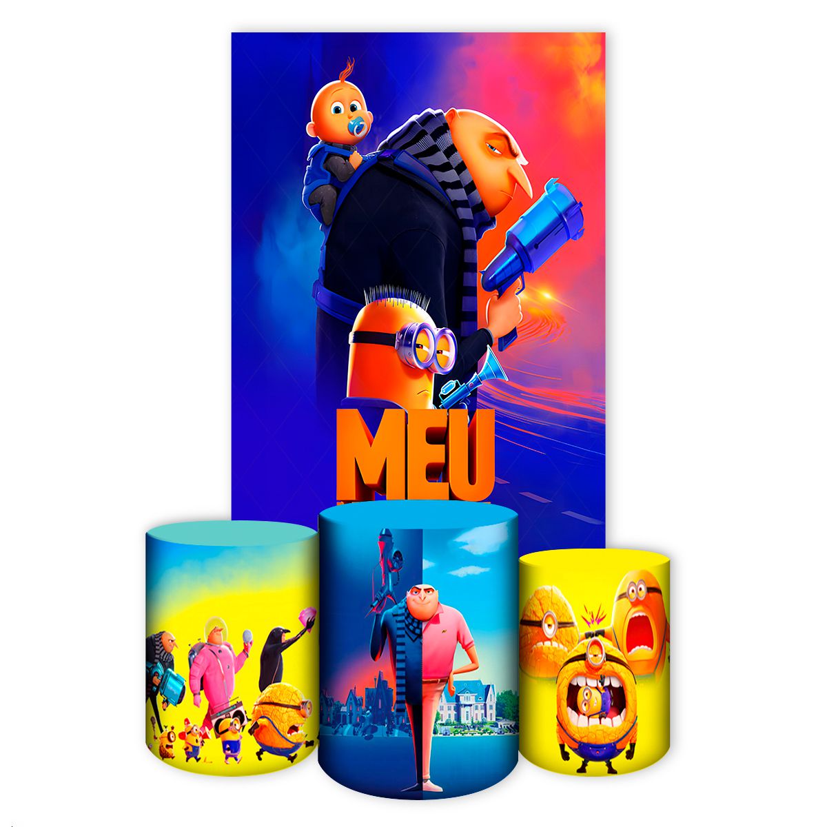 Capa Retangular + Trio Ca... - Painel Festivo
