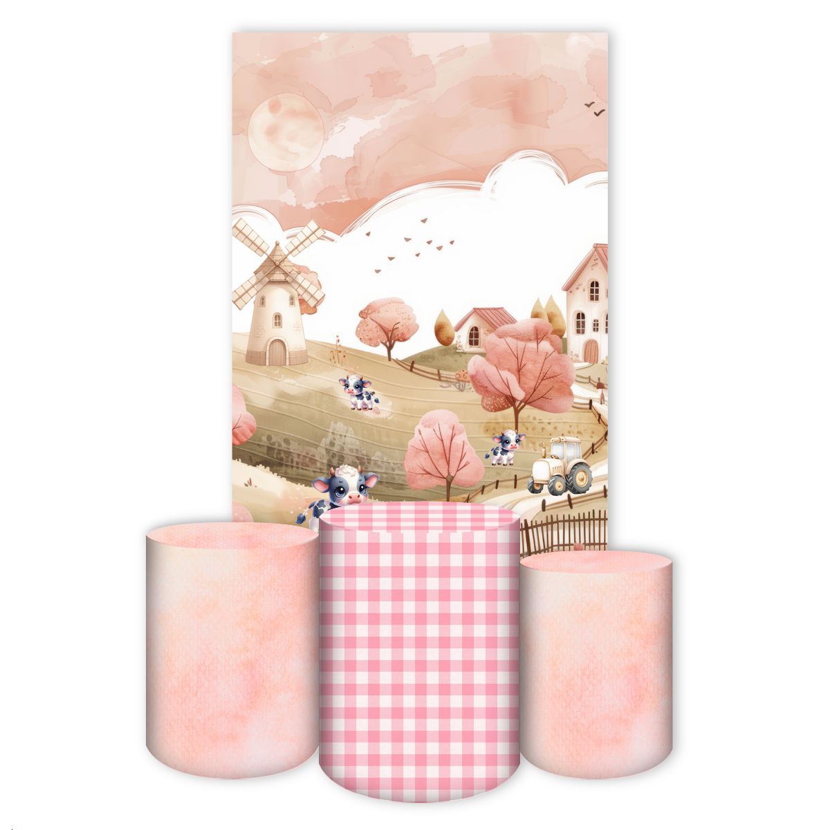 Capa Retangular + Trio Ca... - Painel Festivo