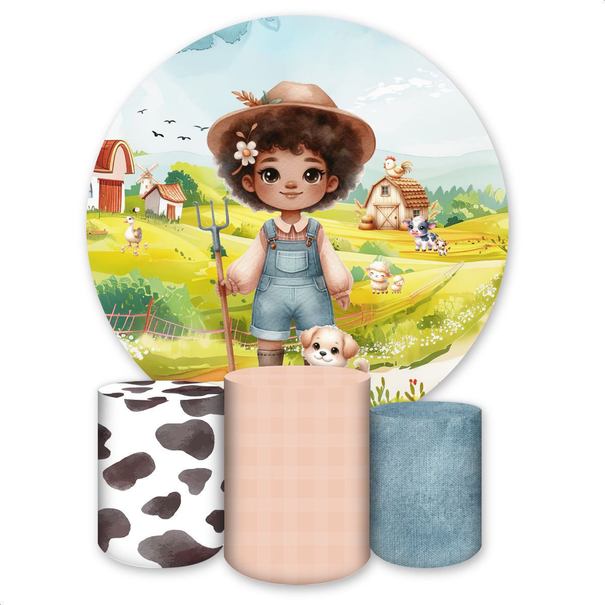 Capa Painel + Trio Capas ... - Painel Festivo