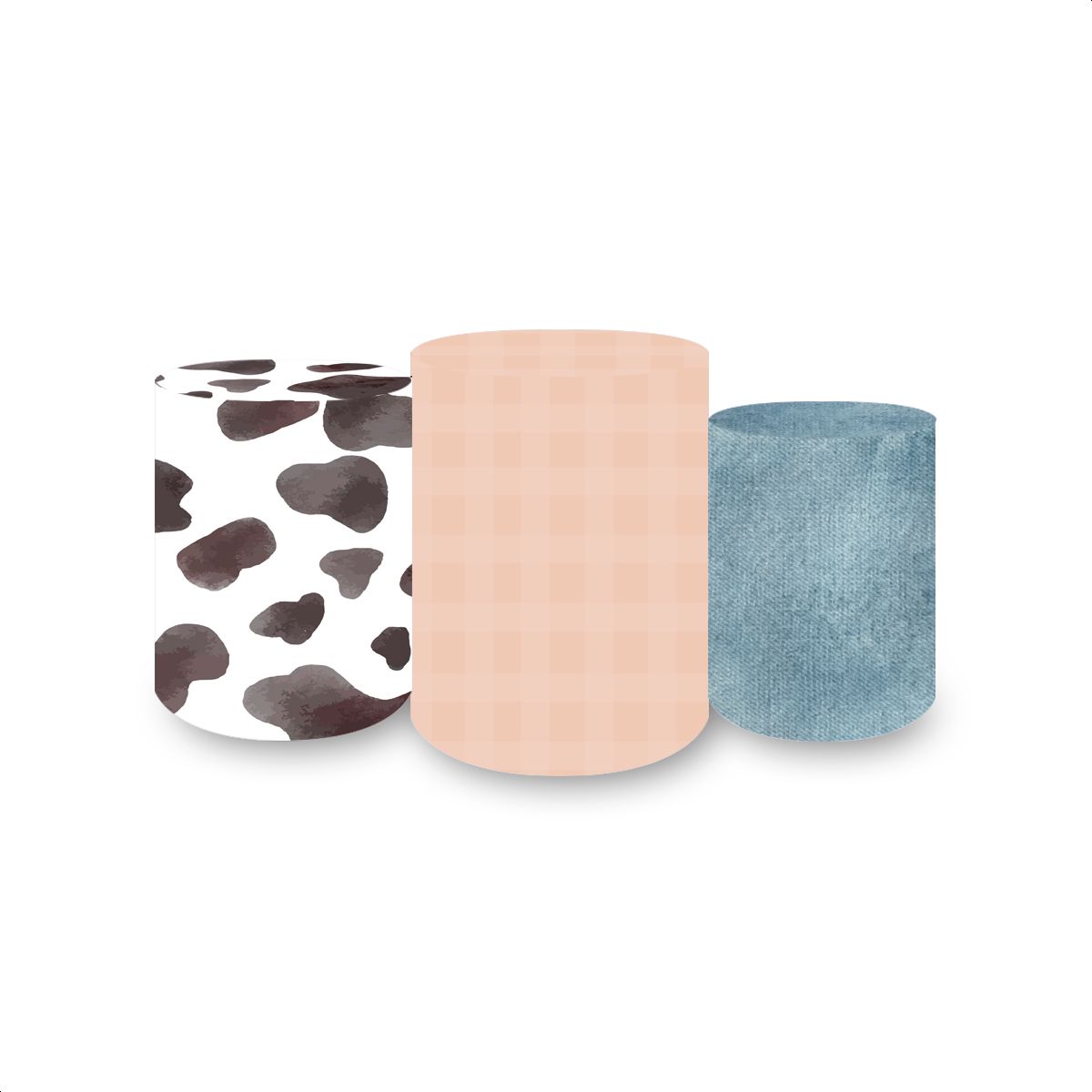 Trio Capas Cilindros Subl... - Painel Festivo