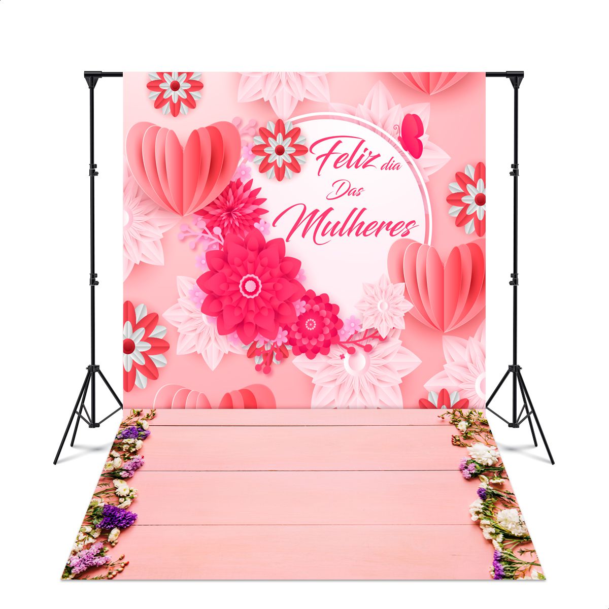 Fundo Fotográfico 3D Subl... - Painel Festivo
