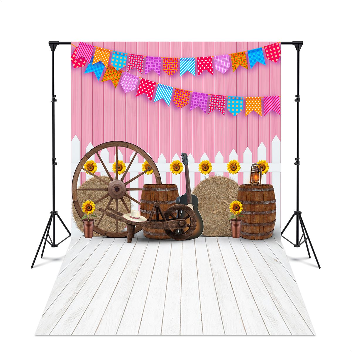 Fundo Fotográfico 3D Subl... - Painel Festivo