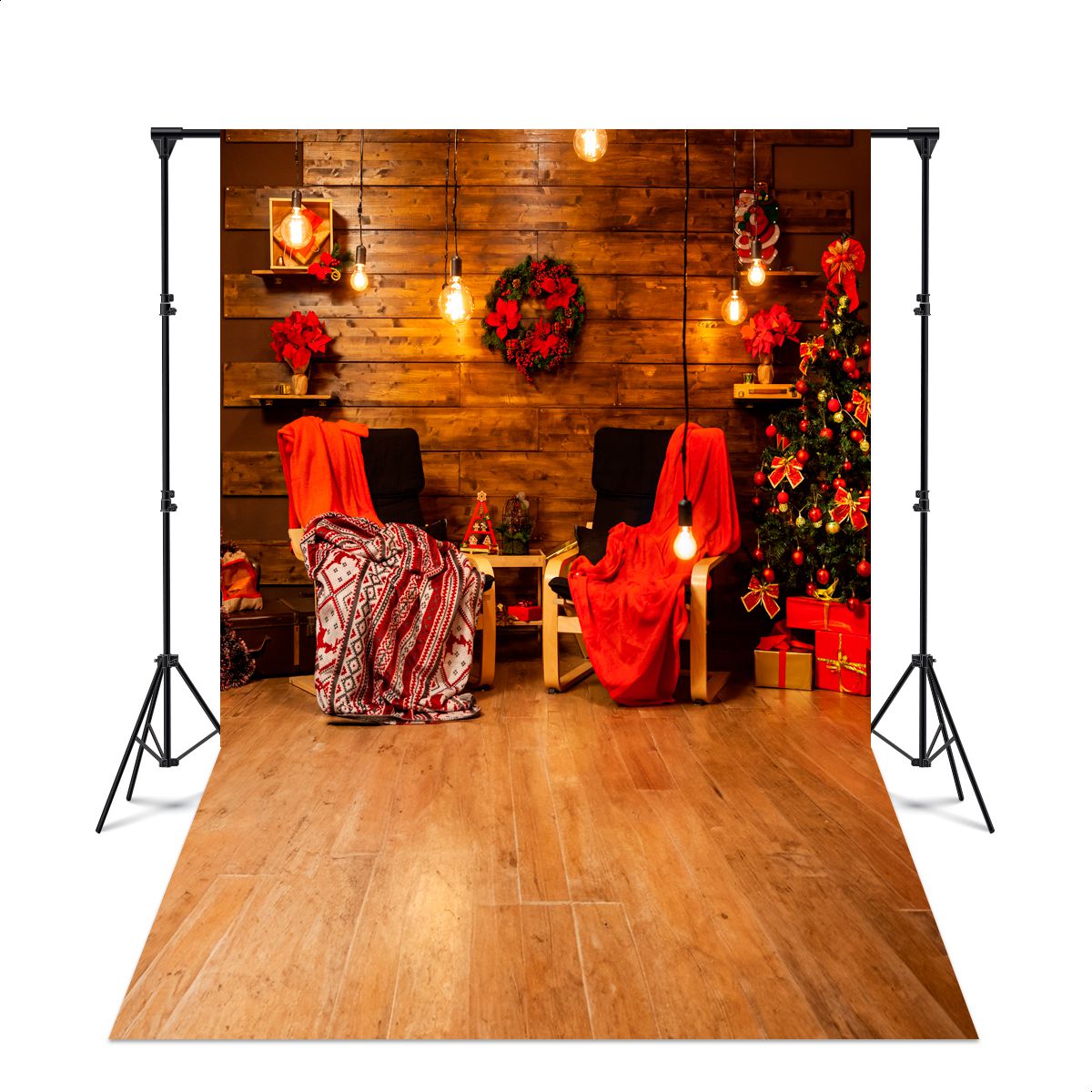 Fundo Fotográfico 3D Subl... - Painel Festivo