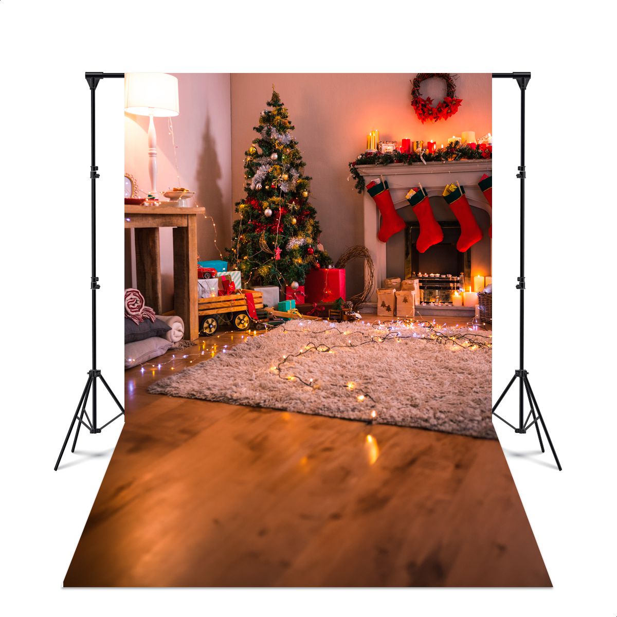 Fundo Fotográfico 3D Subl... - Painel Festivo