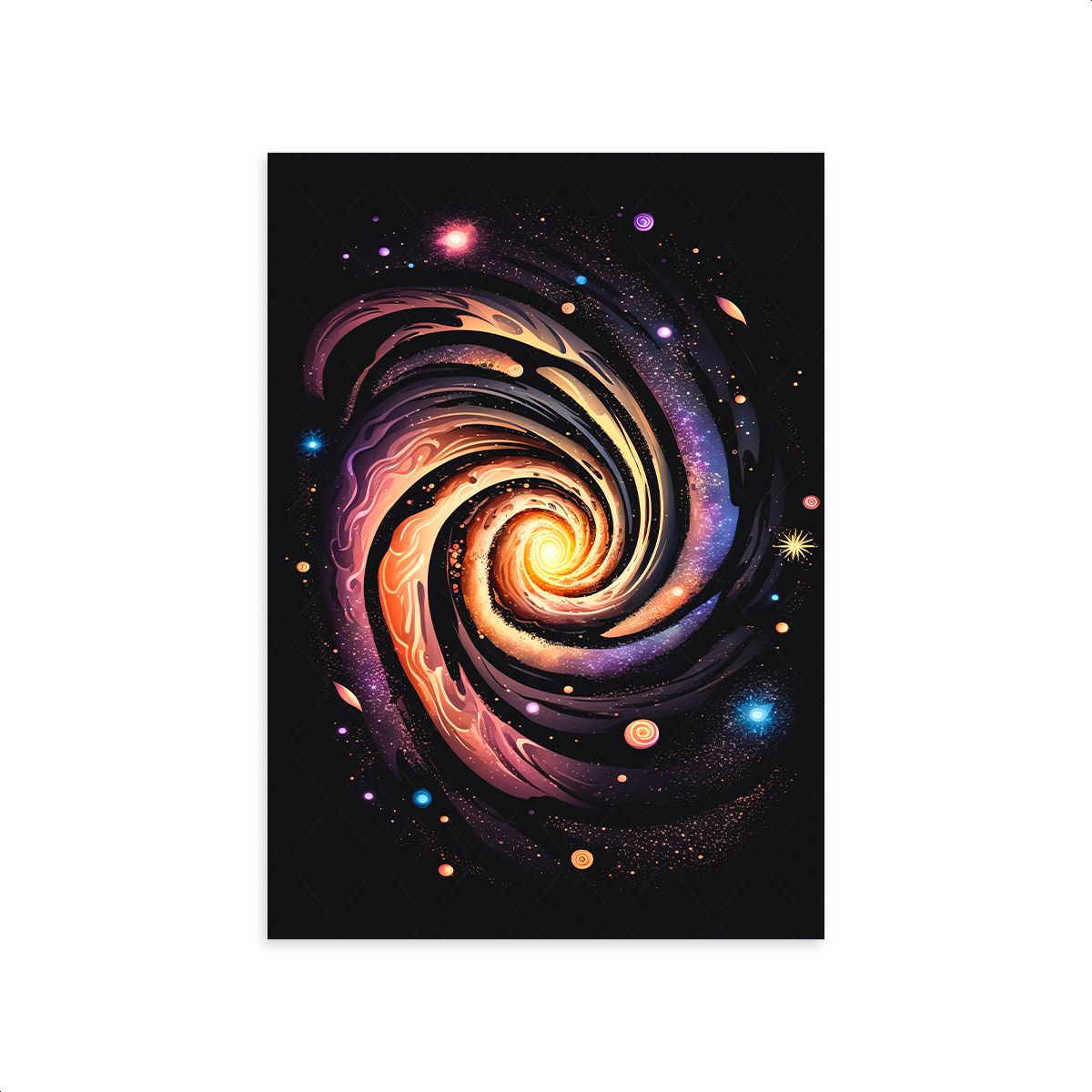 Capa Painel Retangular Sublimado Tema Galáxia 879 ... - Painel Festivo