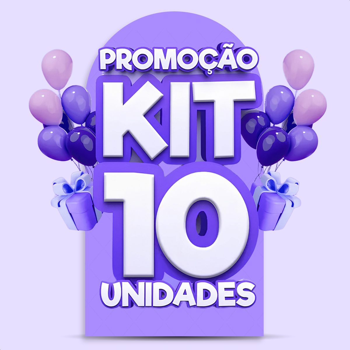 Atacado - 10 unidades Pai... - Painel Festivo