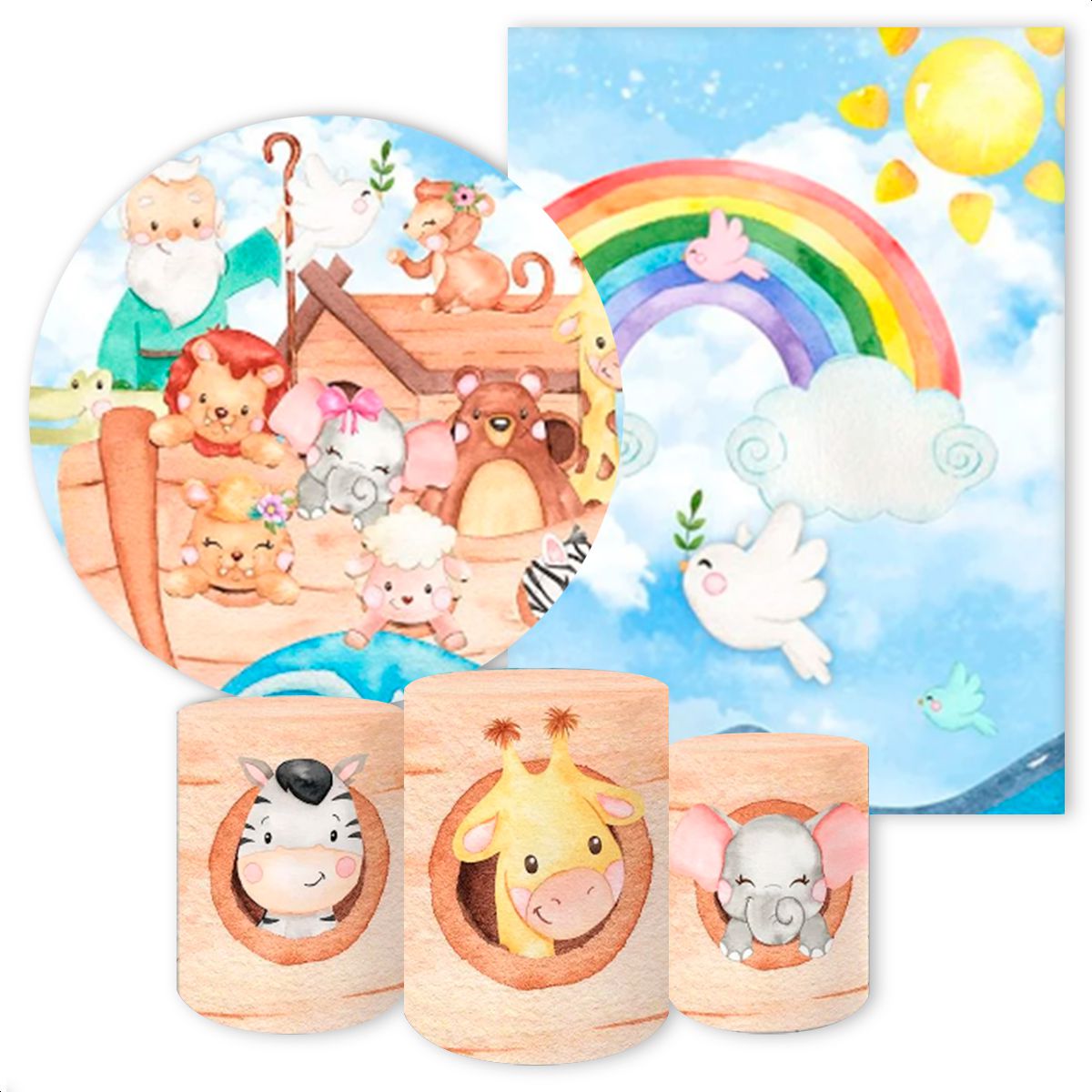 KIT 5 CAPAS ARCA DE NOÉ - 272 - KIT 5 CAPAS 272 - Painel Festivo