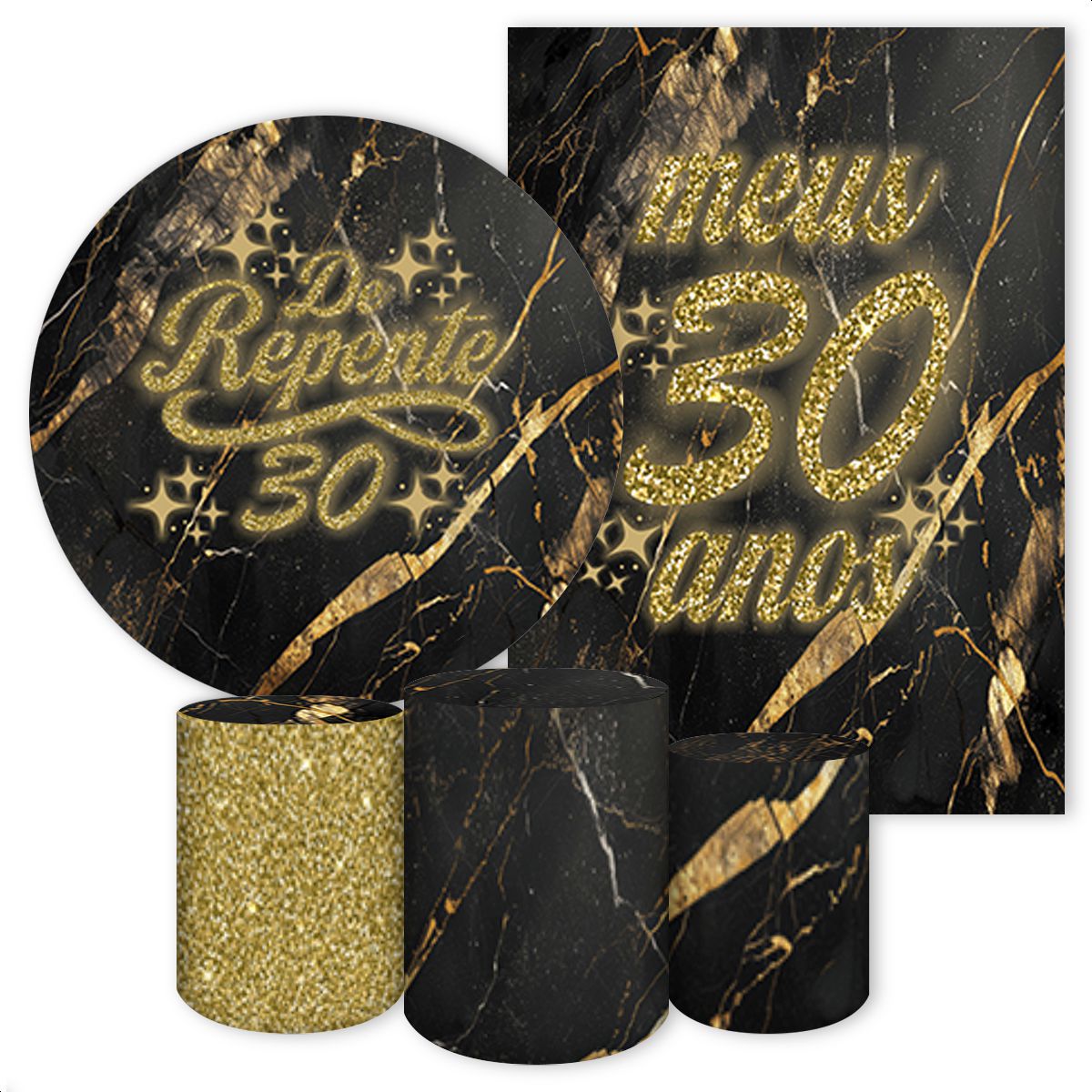 KIT 5 CAPAS DE REPENTE - 4098 - KIT 5 CAPAS 4098 - Painel Festivo