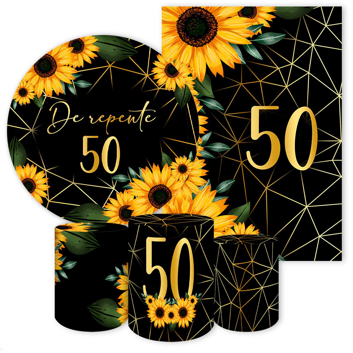 KIT 5 CAPAS DE REPENTE - 7149 - KIT 5 CAPAS 7149 - Painel Festivo