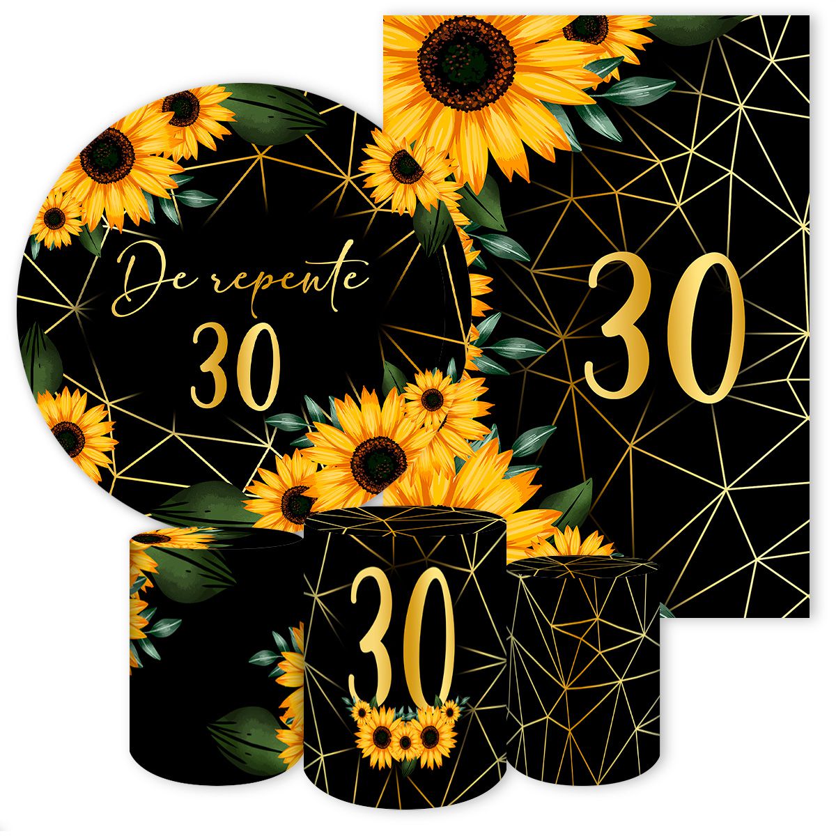 KIT 5 CAPAS DE REPENTE - 7150 - KIT 5 CAPAS 7150 - Painel Festivo