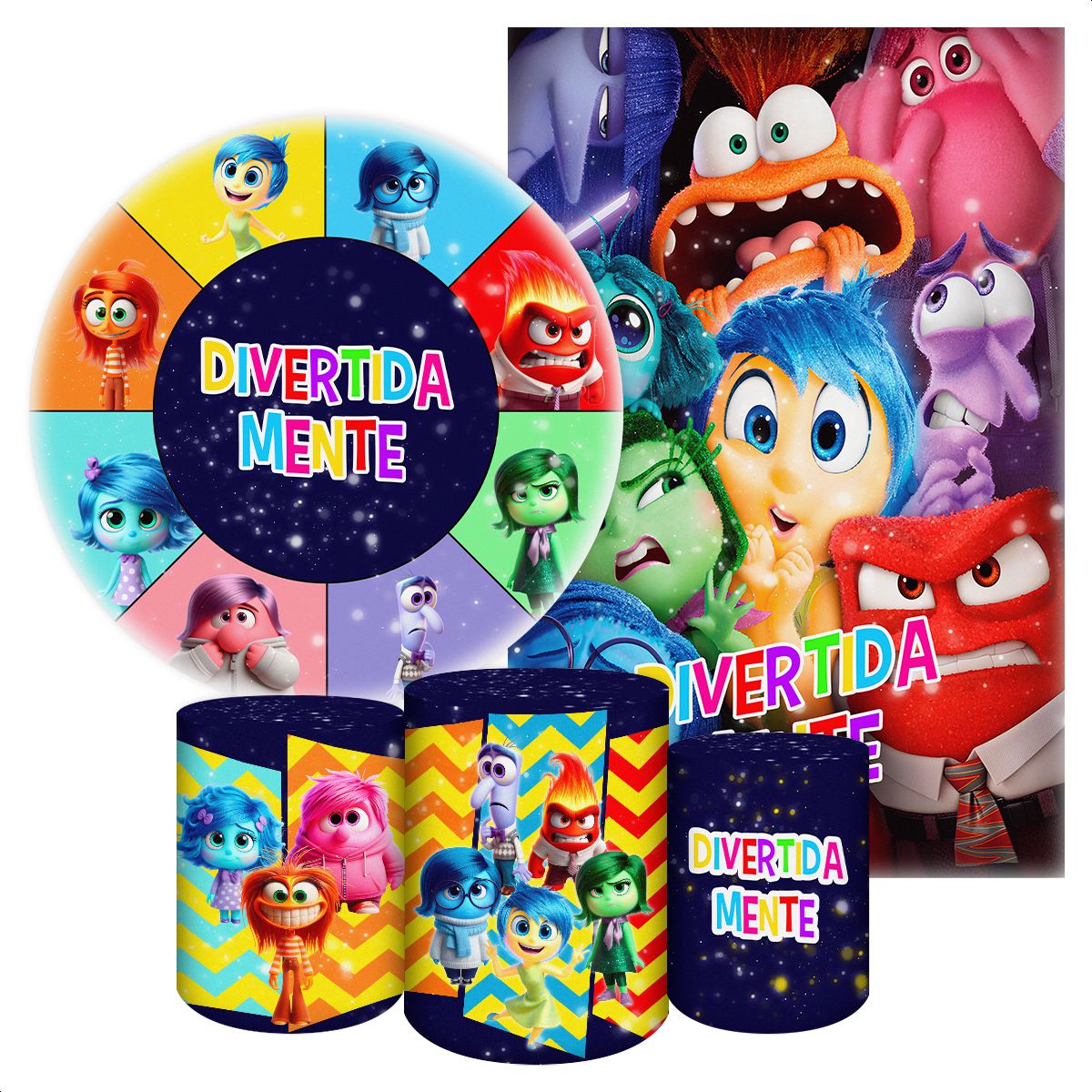 KIT 5 CAPAS DIVERTIDAMENTE - 2211 - KIT 5 CAPAS 2211 - Painel Festivo