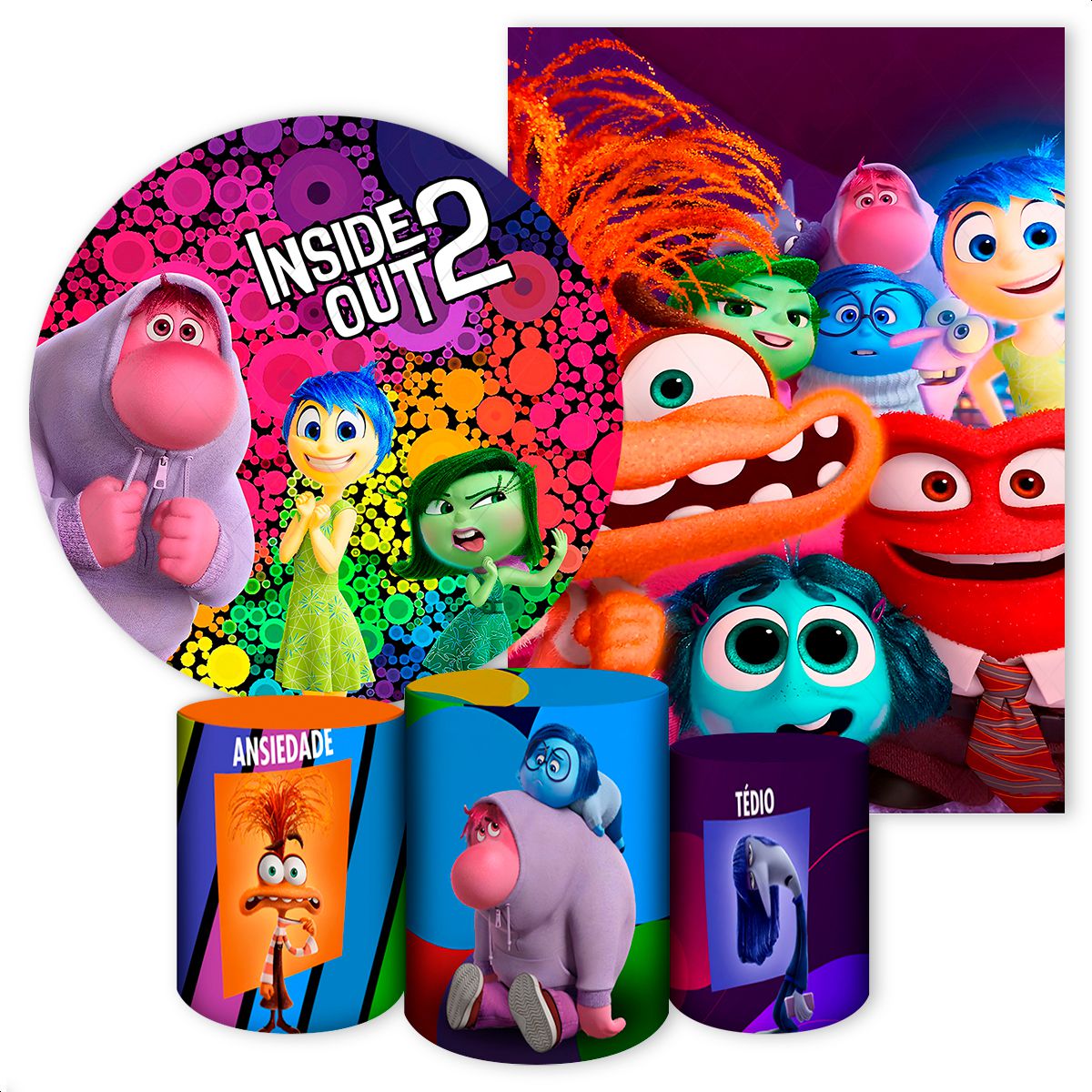 KIT 5 CAPAS DIVERTIDAMENTE - 2718 - KIT 5 CAPAS 2718 - Painel Festivo