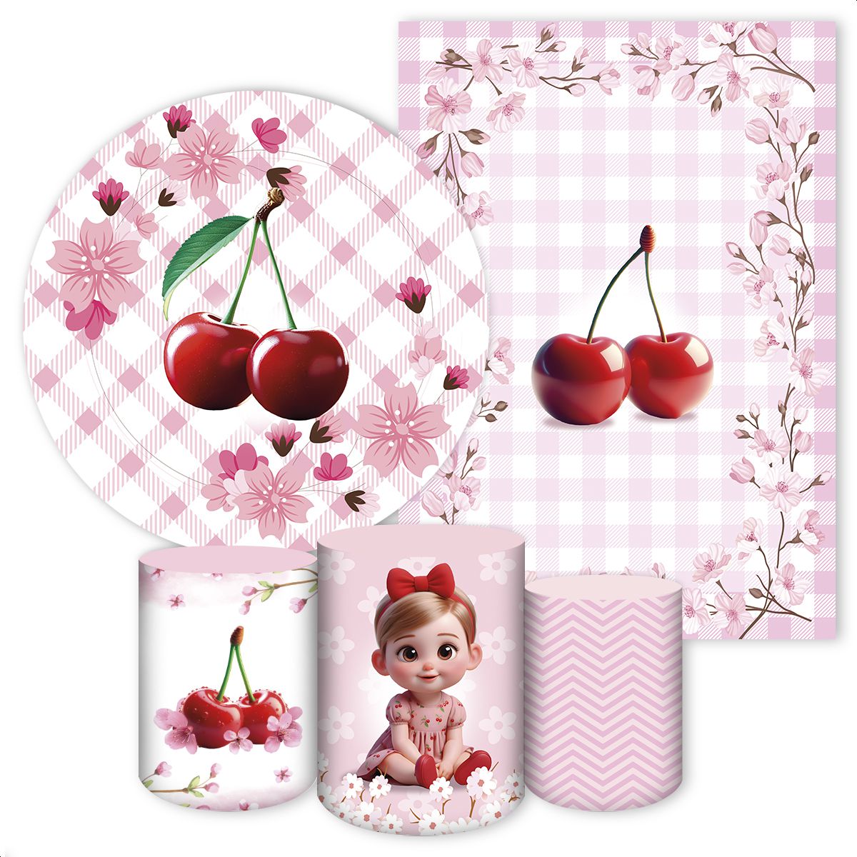 KIT 5 CAPAS FRUTAS - 7008 - KIT 5 CAPAS 7008 - Painel Festivo