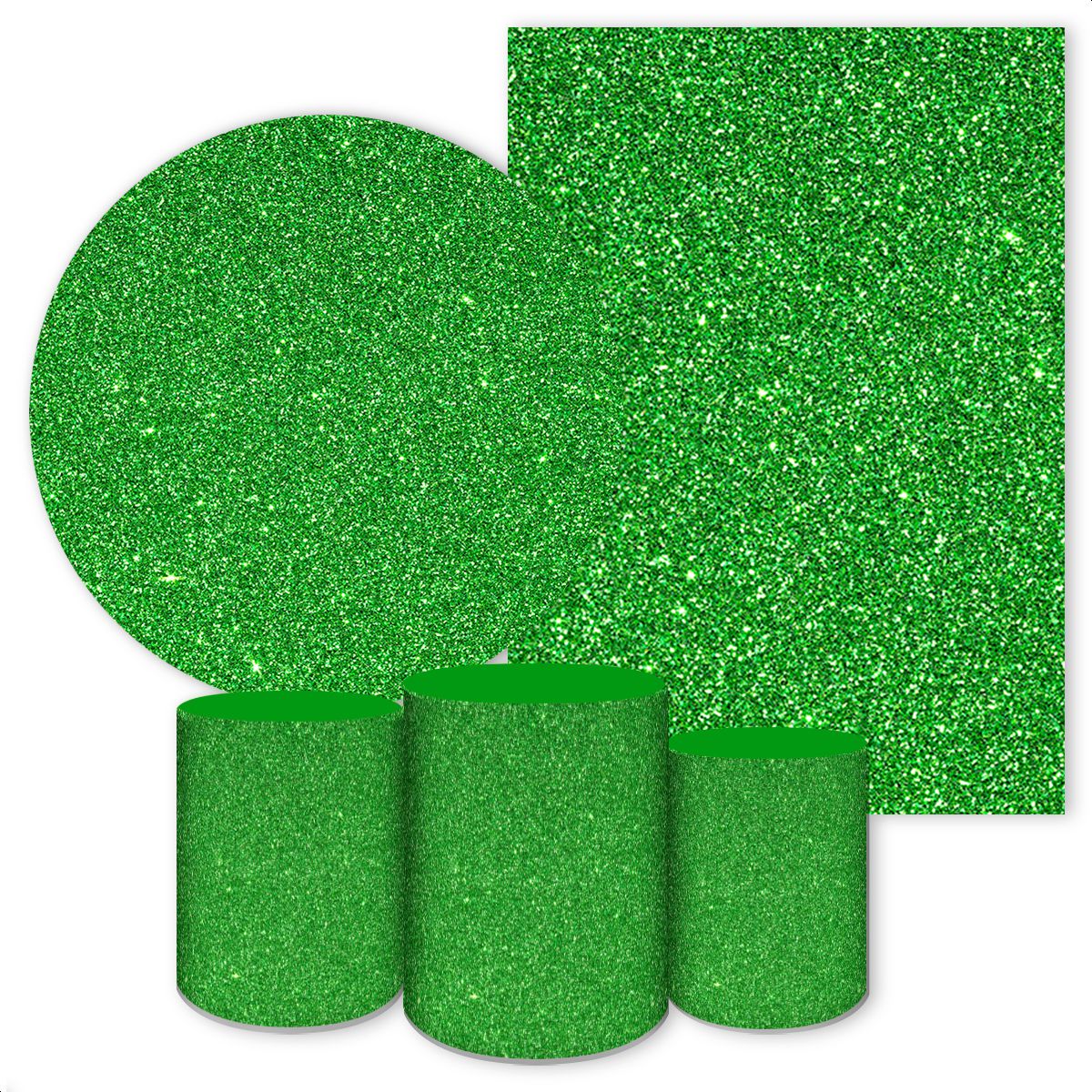 KIT 5 CAPAS GLITTER - 3144 - KIT 5 CAPAS 3144 - Painel Festivo