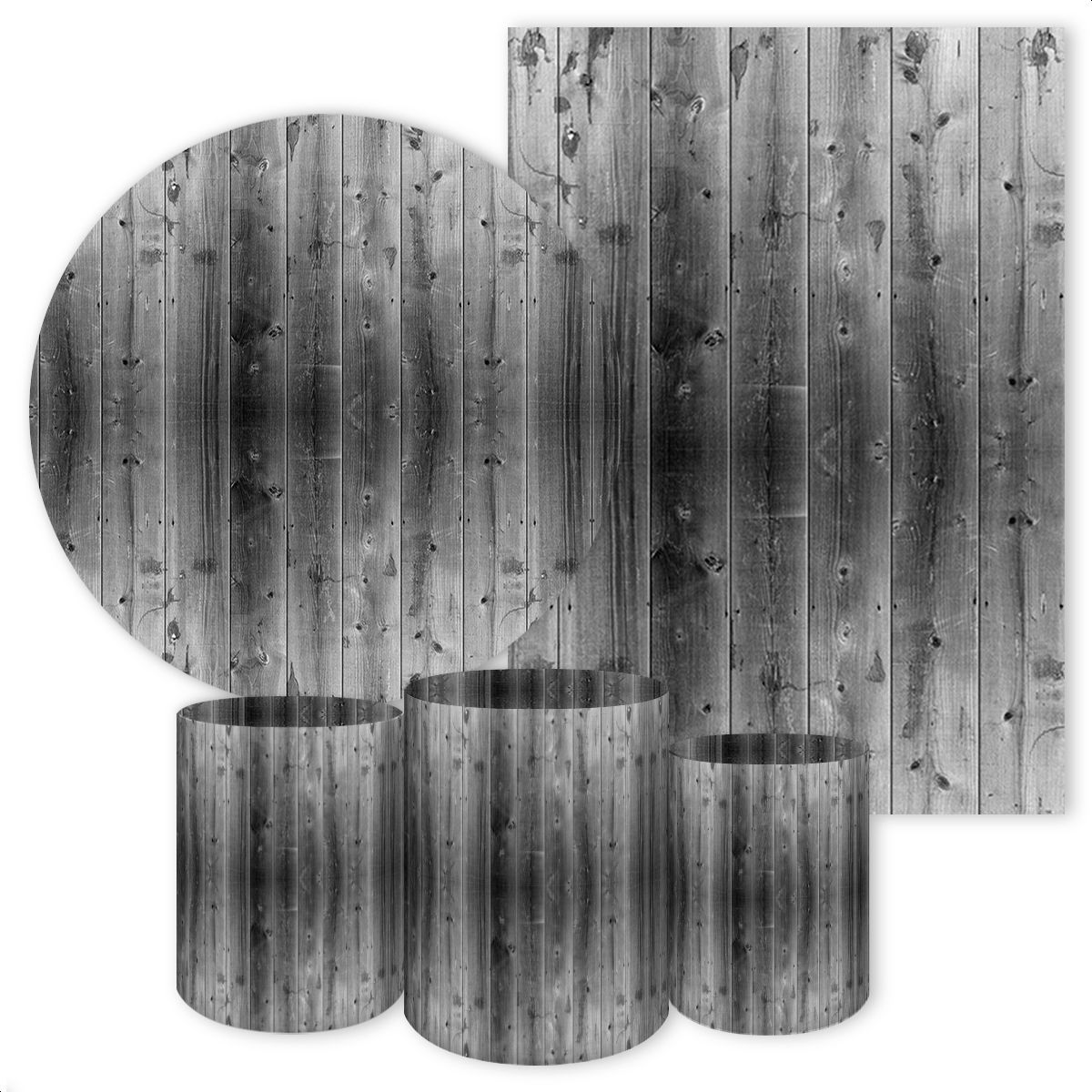 KIT 5 CAPAS MADEIRA - 3172 - KIT 5 CAPAS 3172 - Painel Festivo