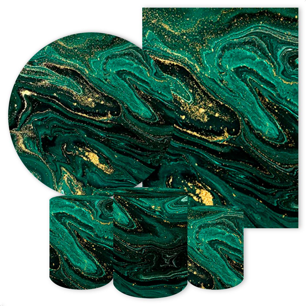 KIT 5 CAPAS MÁRMORE - 279 - KIT 5 CAPAS 279 - Painel Festivo