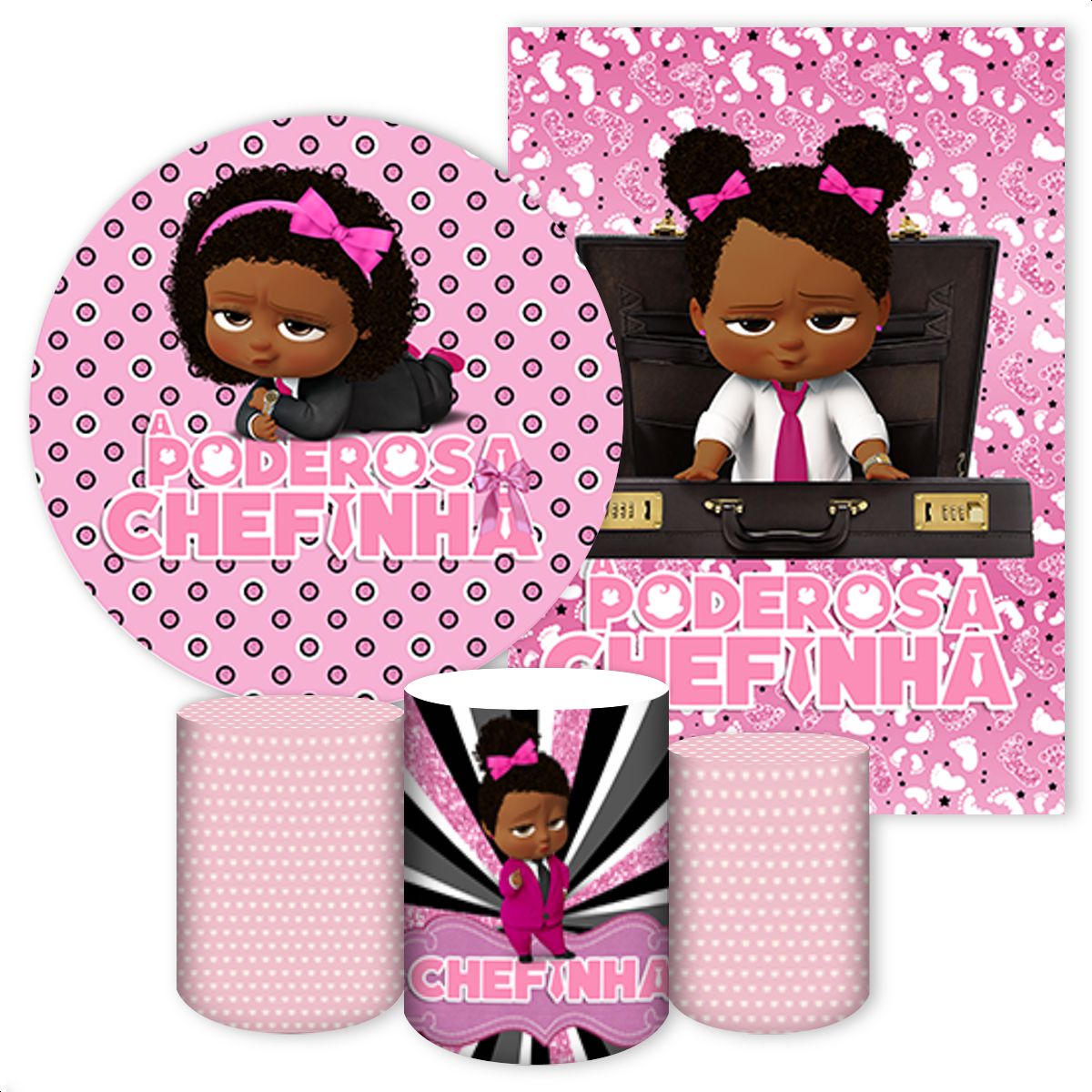 KIT 5 CAPAS PODEROSA CHEFINHA - 470 - KIT 5 CAPAS 470 - Painel Festivo