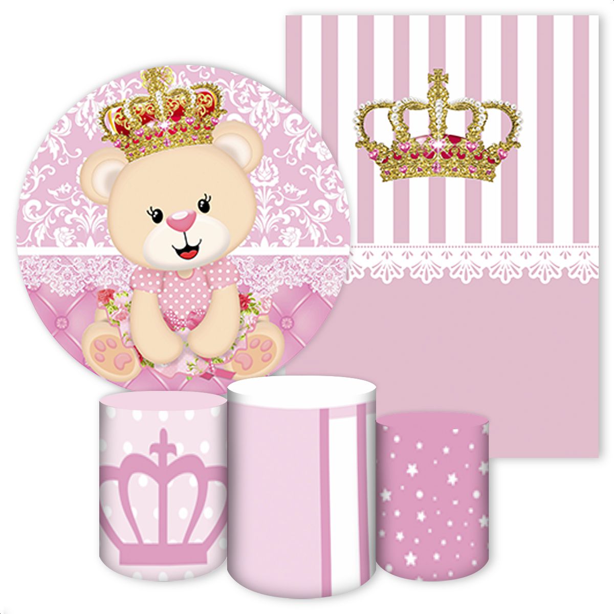 KIT 5 CAPAS URSINHOS - 796 - KIT 5 CAPAS 796 - Painel Festivo