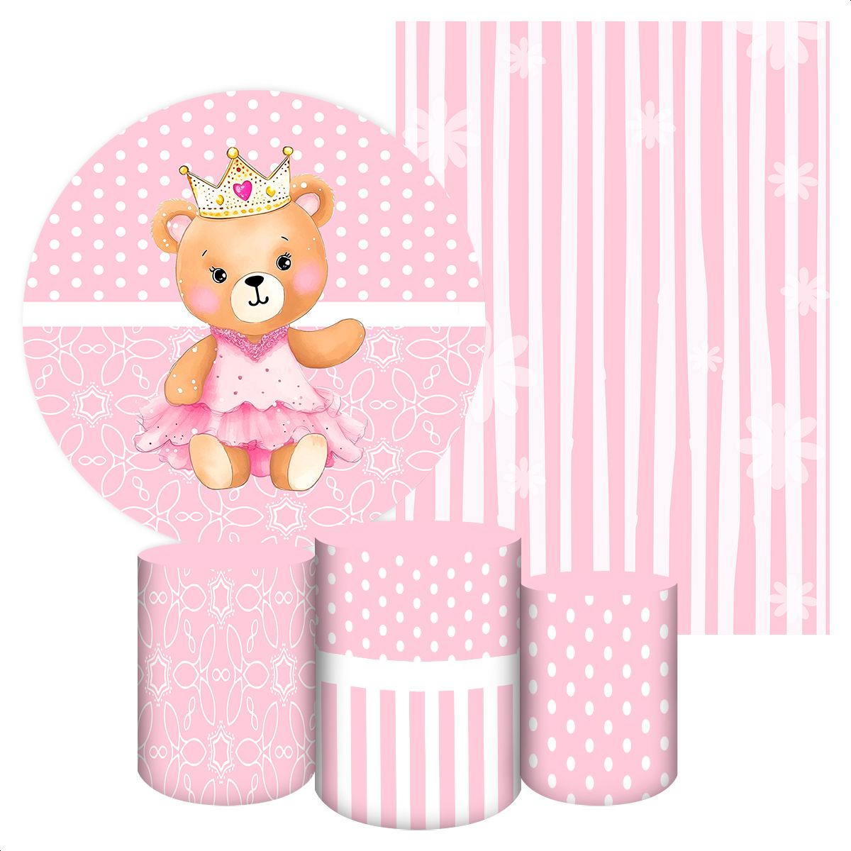 KIT 5 CAPAS URSINHOS - 2179 - KIT 5 CAPAS 2179 - Painel Festivo