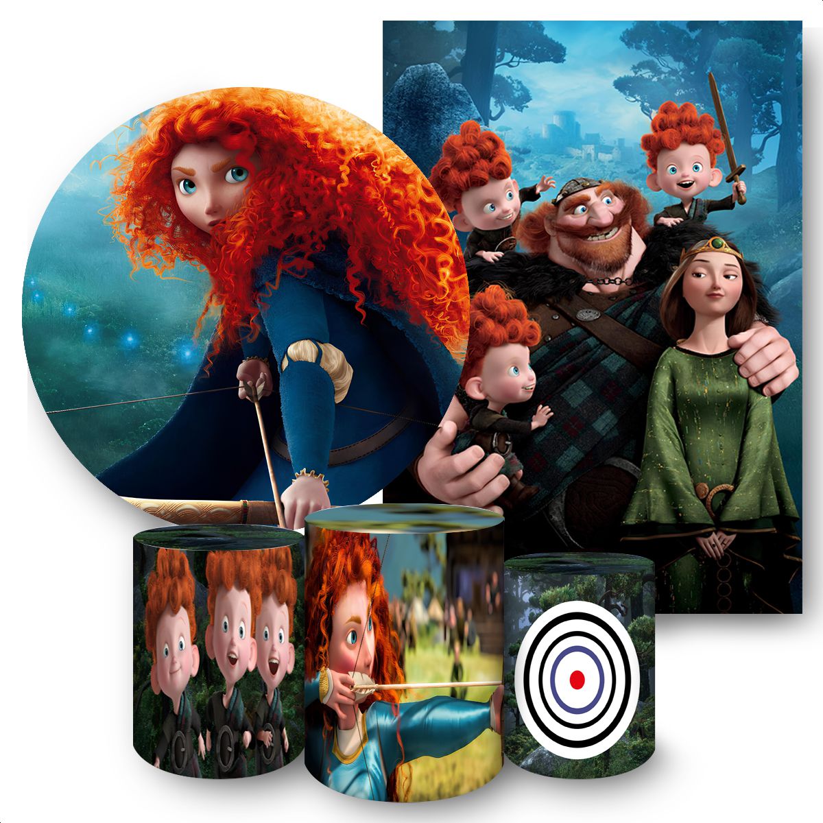 KIT 5 CAPAS VALENTE - 252 - KIT 5 CAPAS 252 - Painel Festivo