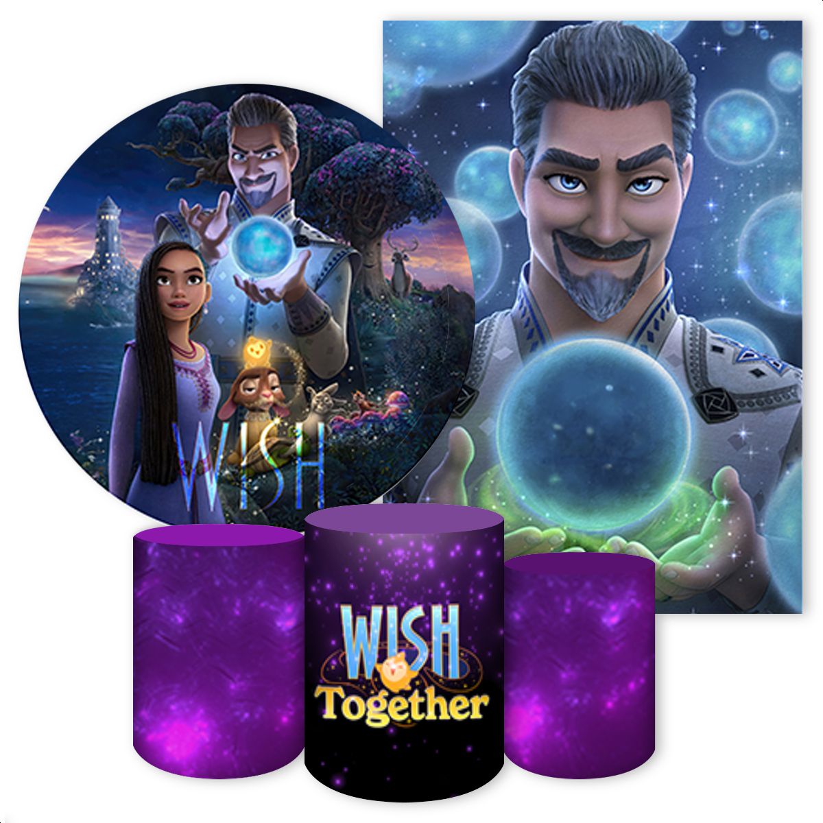 KIT 5 CAPAS WISH - 471 - KIT 5 CAPAS 471 - Painel Festivo