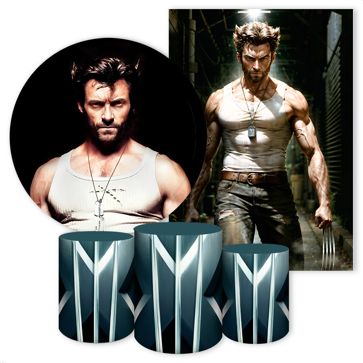 KIT 5 CAPAS WOLVERINE - 3150 - KIT 5 CAPAS 3150 - Painel Festivo