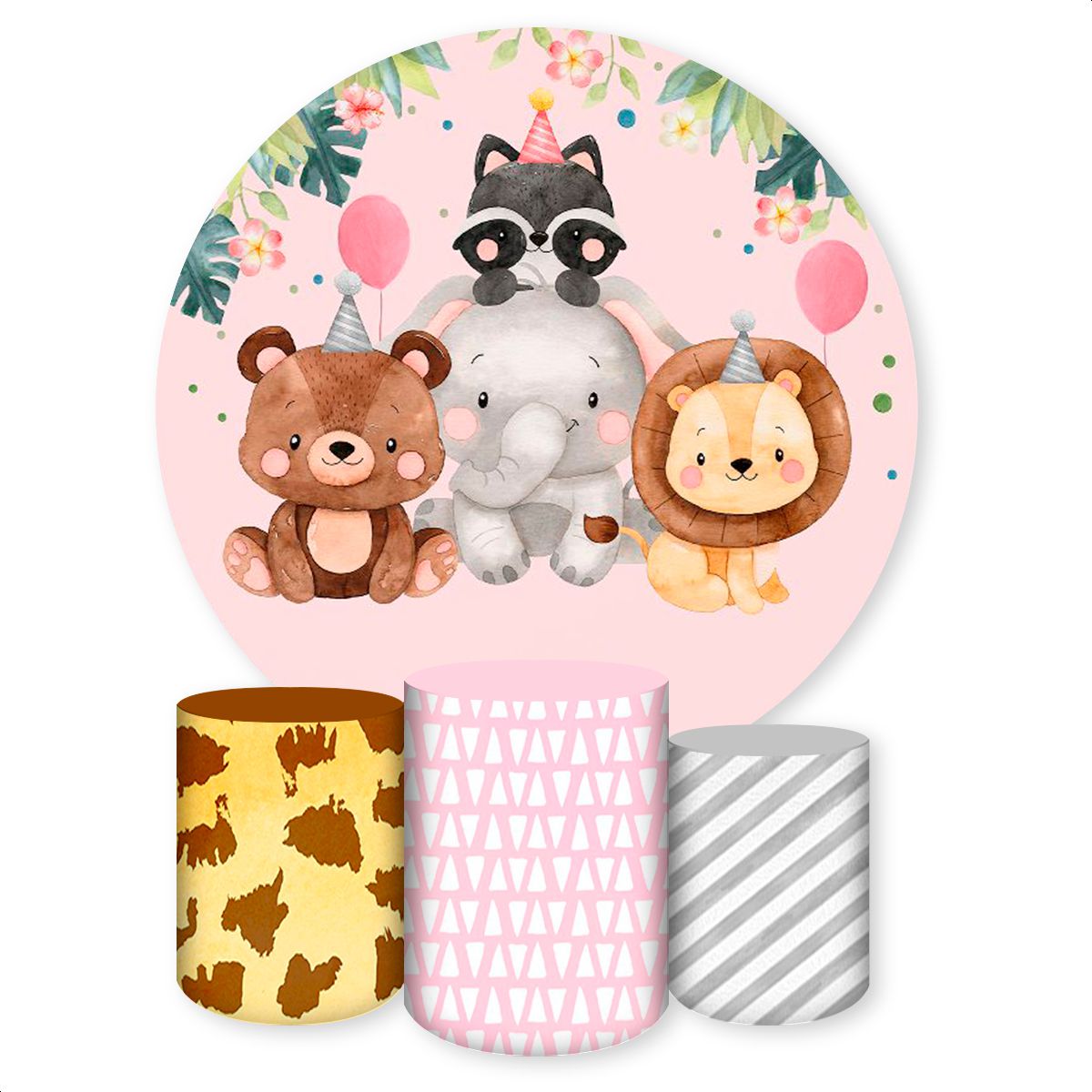 KIT COMPLETO 4 CAPAS SAFARI - 565 - KIT COMPLETO 565 - Painel Festivo