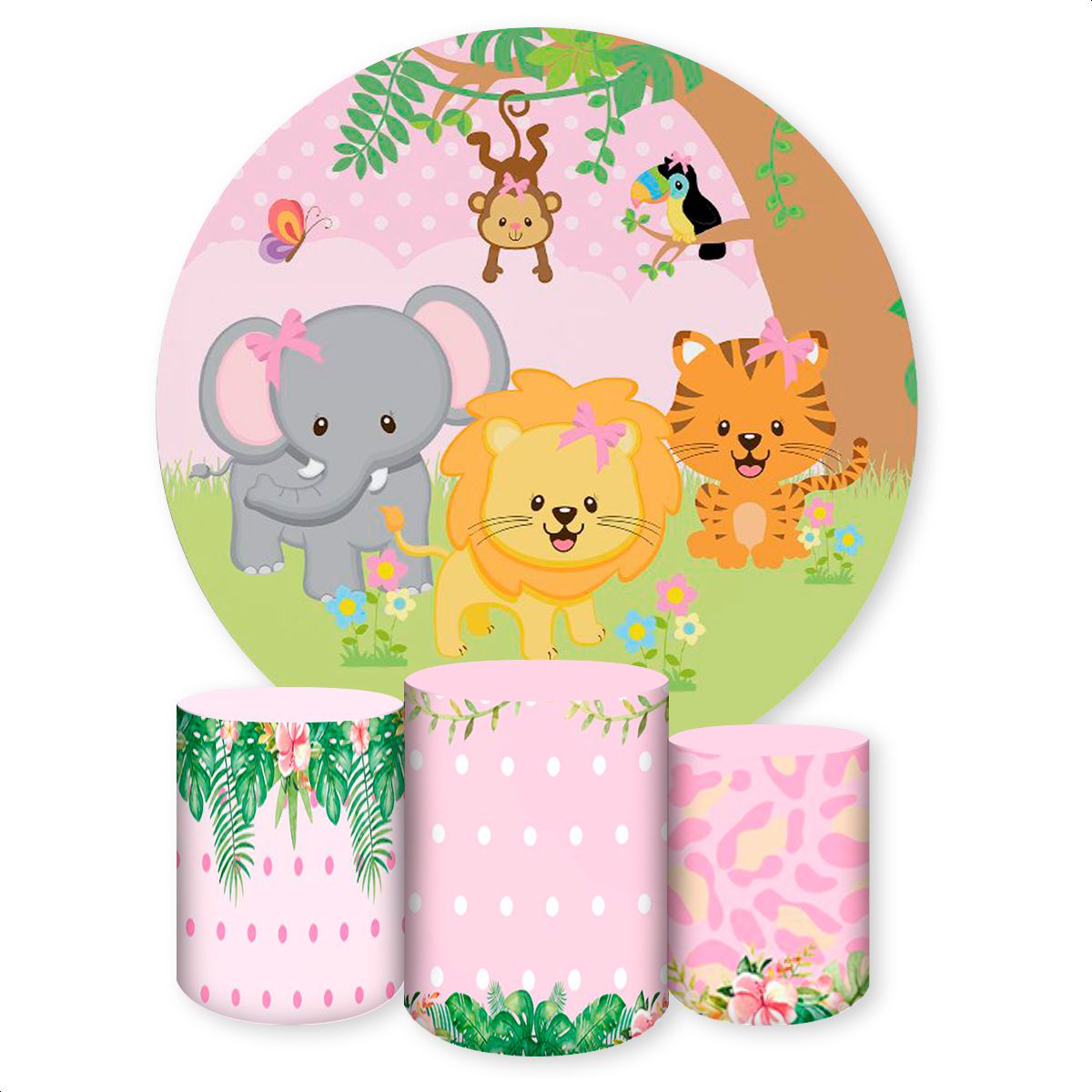 KIT COMPLETO 4 CAPAS SAFARI - 570 - KIT COMPLETO 570 - Painel Festivo