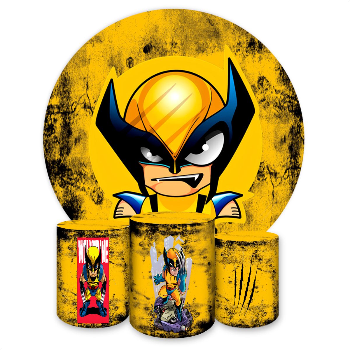 KIT COMPLETO 4 CAPAS WOLVERINE - 4013 - KIT COMPLETO 4013 - Painel Festivo