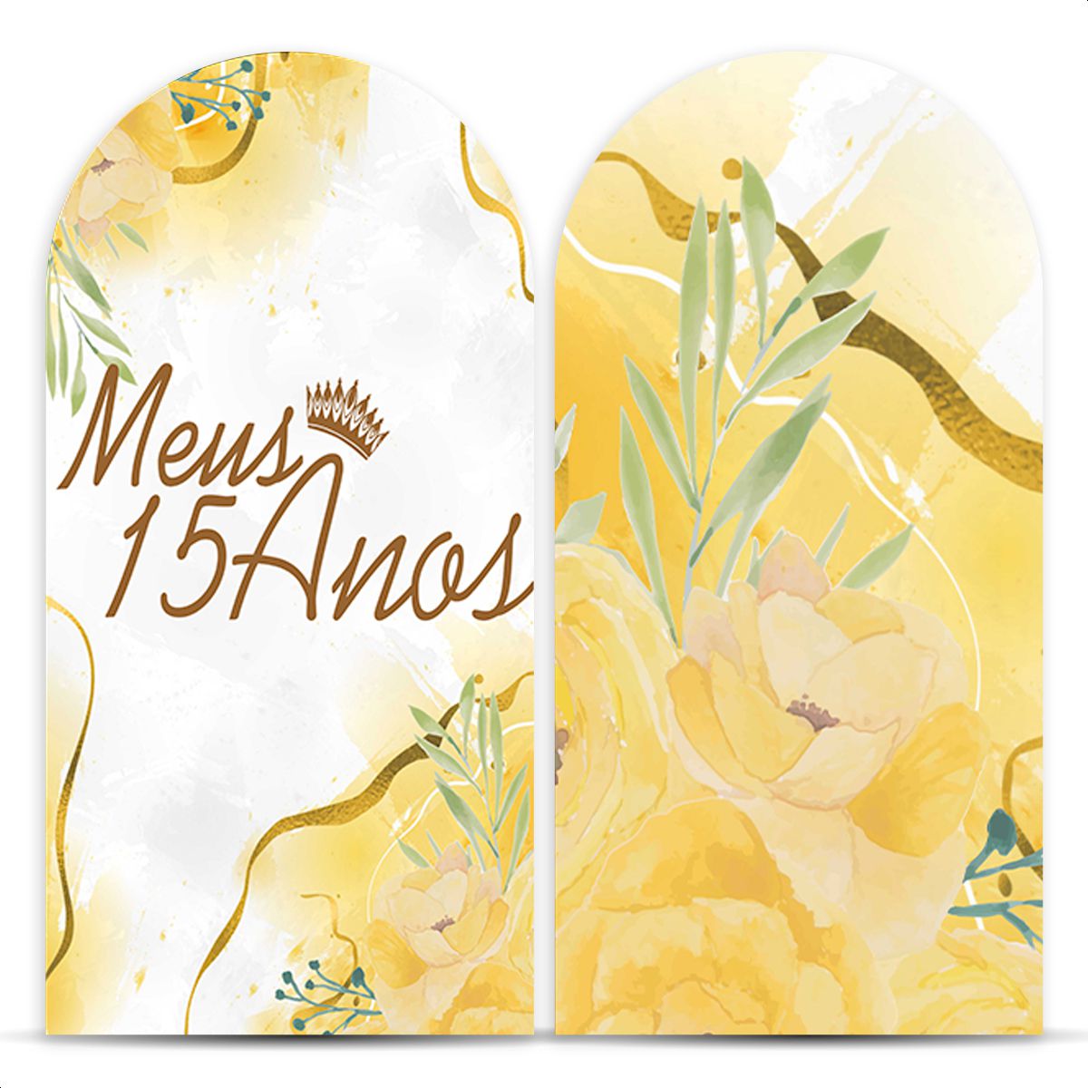 CAPA PARA PAINEL ROMANO 15 ANOS - 312 - PAINEL ROMANO312 - Painel Festivo