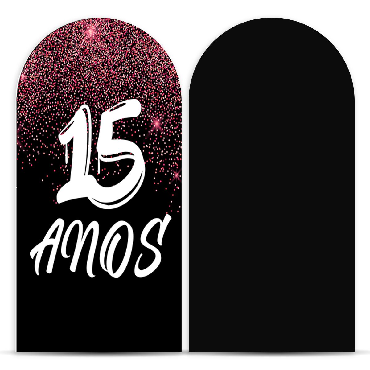 CAPA PARA PAINEL ROMANO 15 ANOS - 320 - PAINEL ROMANO320 - Painel Festivo