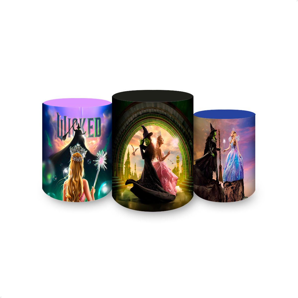 CAPAS PARA TRIO DE CILINDROS WICKED - 7170 - Trio de cilindros 7170 - Painel Festivo