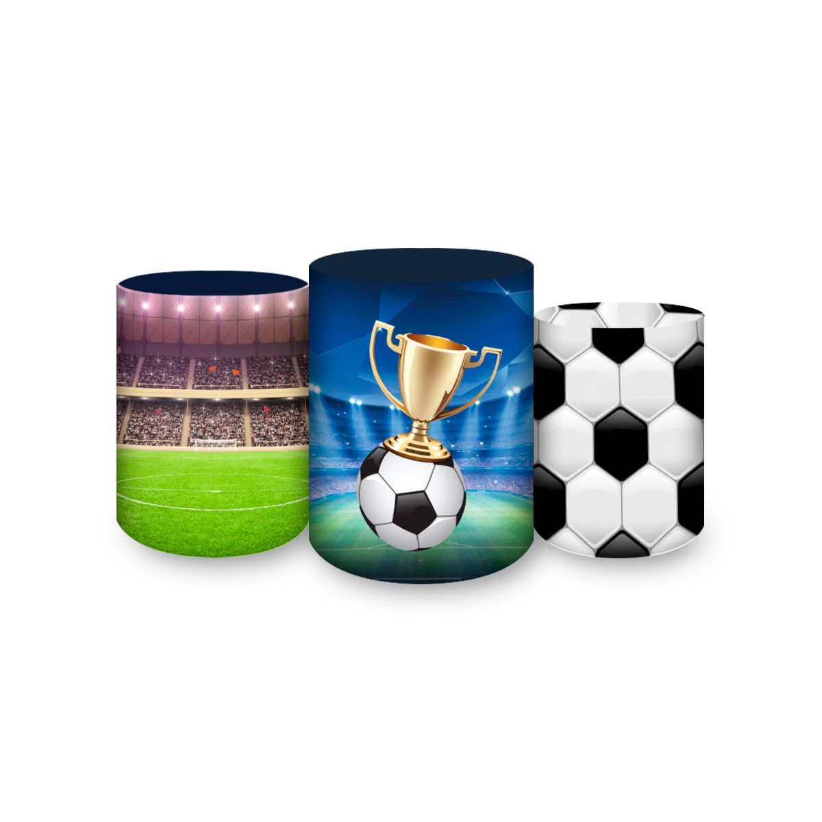 Trio Capas Cilindros Subl... - Painel Festivo