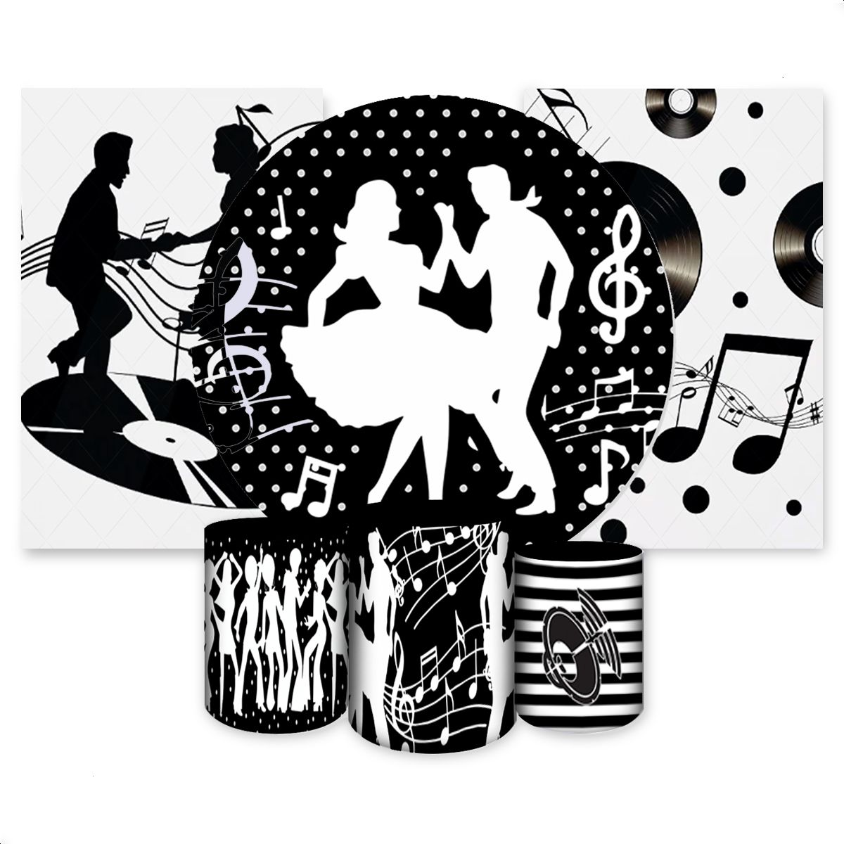 Kit Capa Painel Redondo +... - Painel Festivo