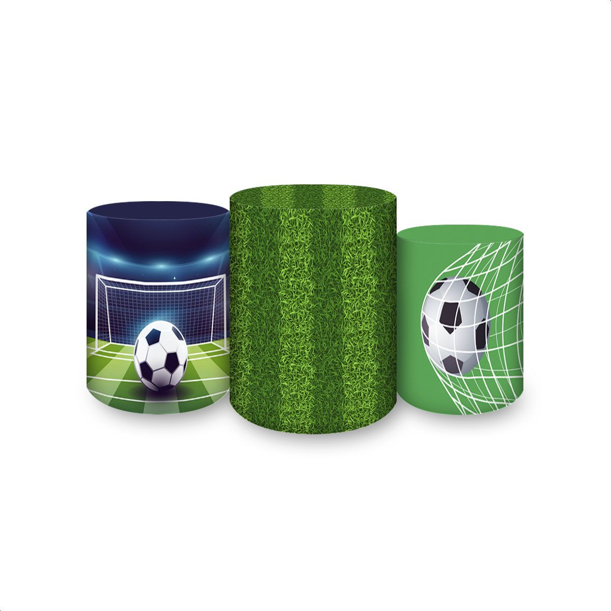 Trio Capas Cilindros Subl... - Painel Festivo