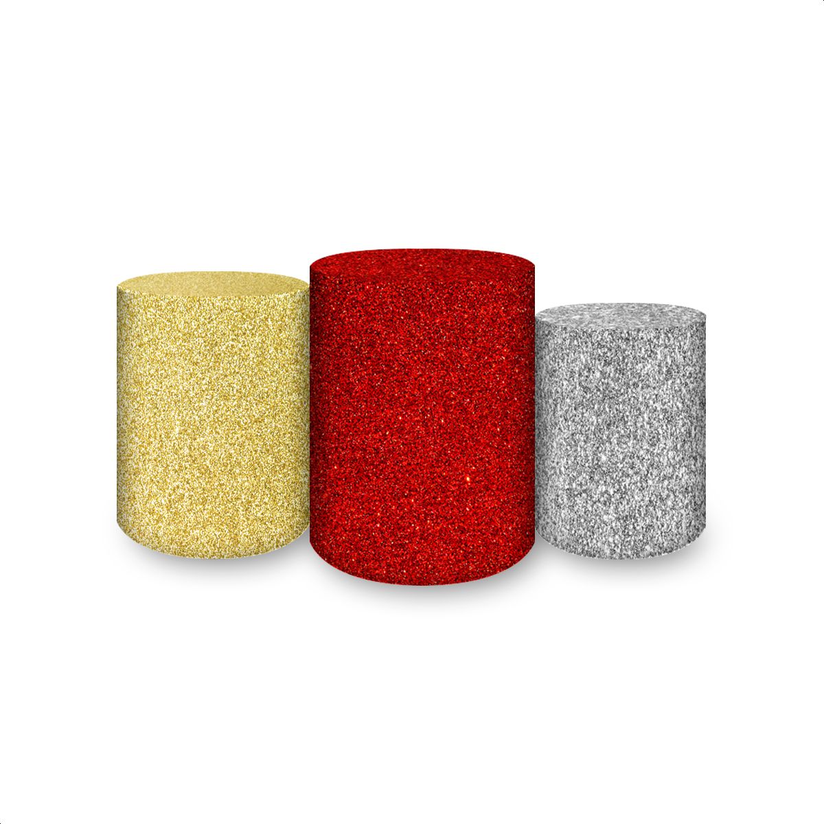 Trio Capas Cilindros Subl... - Painel Festivo